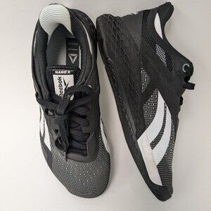 Reebok Nano X Black and White NEW Women's Size 9